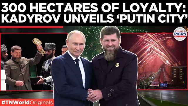 Chechnya Unveils Massive "Putin City" on Russian President's 73rd Birthday | Ramzan Kadyrov