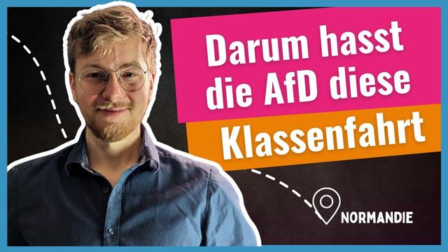 Die AfD war gegen diese Bildungsreise. Also hat Volksverpetzer sie bezahlt