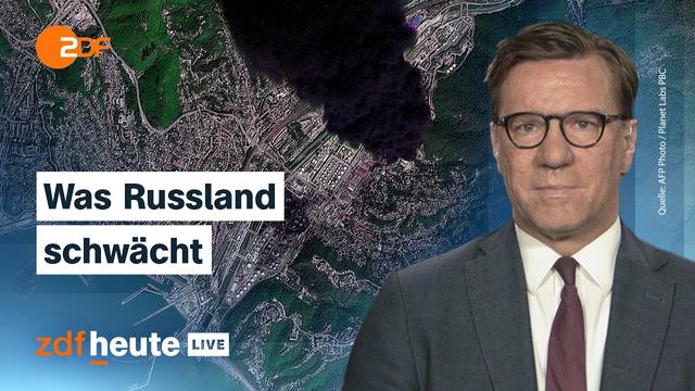 Ukraine: “Kill Zone” und Öl-Terminals – wie ukrainische Drohnen Russland schwächen | ZDFheute live