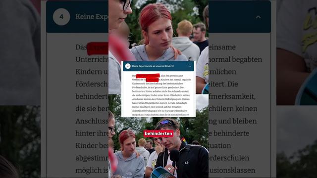 AfD lehnt Inklusion ab, doch ihre Tochter hat Krebs…