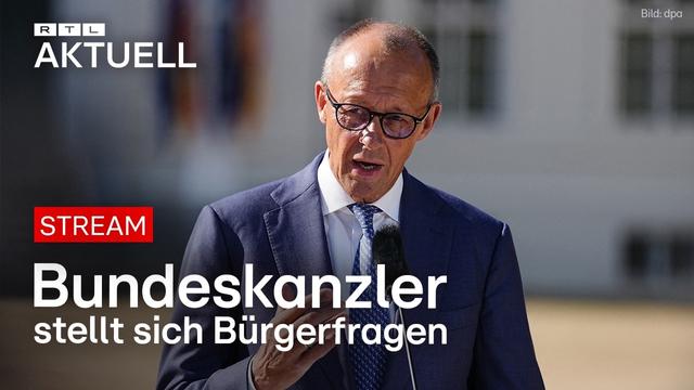 Friedrich Merz am Tisch mit Bürgerinnen und Bürgern | RTL News