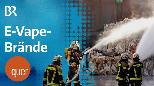 Leicht entflammbar! Elektroschrott als Brandbeschleuniger | quer vom BR