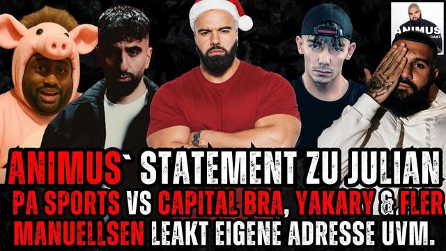 ANIMUS STATEMENT ZU JULIAN, MANUELLSEN LEAKT ADRESSE, PA SPORTS VS ALLE UVM. - DER ANIMUS PODCAST