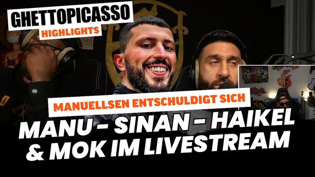 ❌MANUELLSEN - SINAN - HAIKEL & MOK IM LIVESTREAM | MANUELLSEN STATEMENT | MOK #Highlights