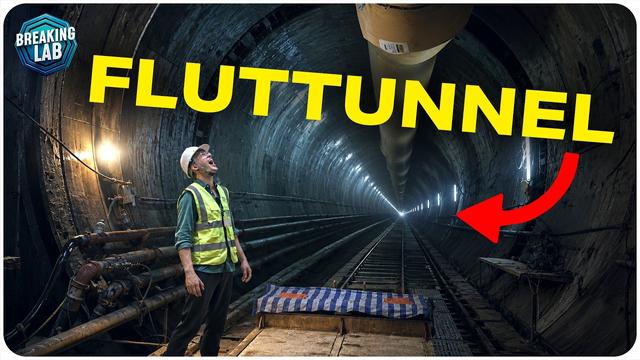 Unterirdische Fluttunnel: 9.440 Badewannen Wasser pro Sekunde