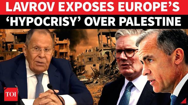 Lavrov's Blunt Attack On Europe Over 'Palestine Delay' | 'There Will Be Nothing Left To Recognise'