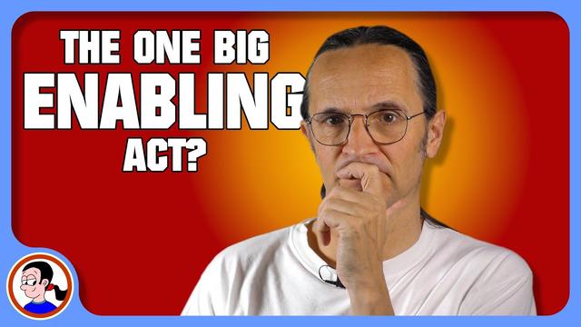 Is the US Congress debating an enabling act?