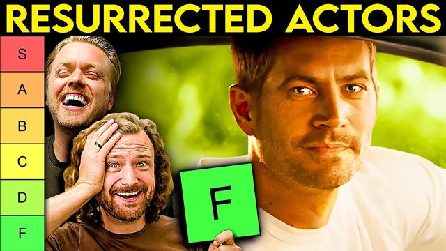 The "Resurrected Dead Actors" Tier List (by Pro VFX Artists)