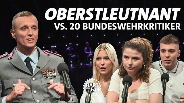 Wehrdienst, Bundeswehr, Ukraine: Oberstleutnant Marcel Bohnert gegen alle I Hart aber fair 360