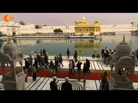 Der Goldene Tempel von Amritsar täglich 100.000 Menschen Freiwilligen mit Essen versorgt