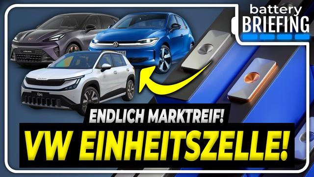 TESLAs Gigafabrik wird ausgebaut! VW liefert neue Einheitszelle! | Battery Briefing #5