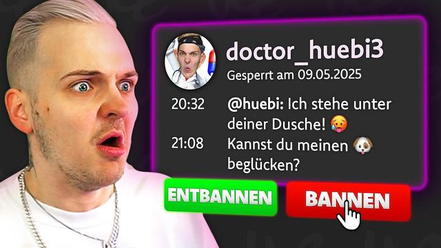 Huebi verzweifelt an euren KRANKEN Entbannungsanträgen komplett!