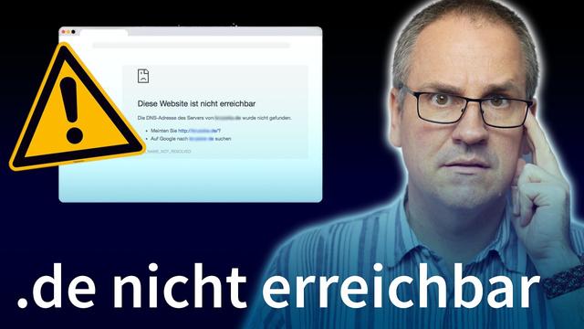 Warum .de-Domains plötzlich nicht mehr erreichbar waren