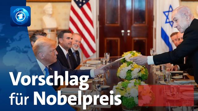 Netanjahu schlägt Trump für Friedensnobelpreis vor – Gespräche über Gaza-Waffenruhe laufen