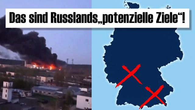 Greift Putin diese DREI DEUTSCHEN ORTE an? Kreml veröffentlicht Liste...