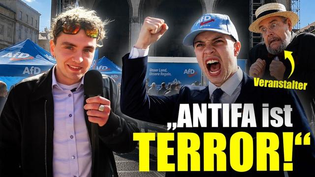 AfD Fans FLIEHEN Vor Mir Von Ihrer DEMO 🤣