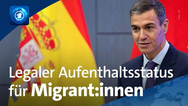 Spanien gibt illegal im Land lebenden Einwanderern Aufenthaltstitel
