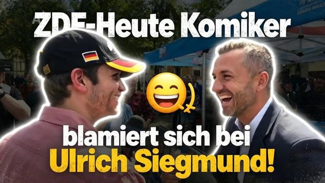 ZDF heute-show blamiert sich bei Ulrich Siegmund! 🤣🤣🤣
