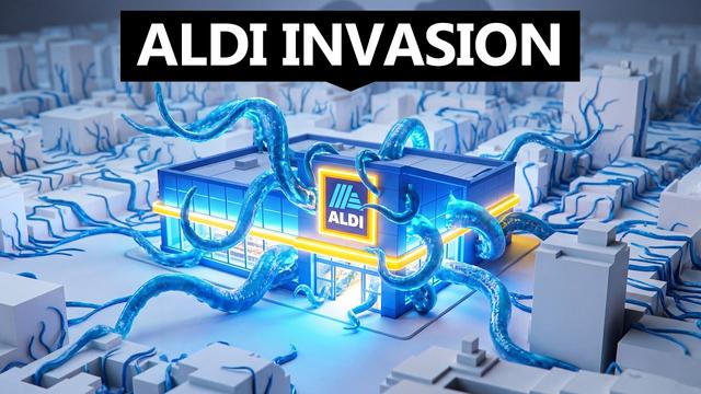 So aggressiv übernimmt Aldi gerade die ganze USA