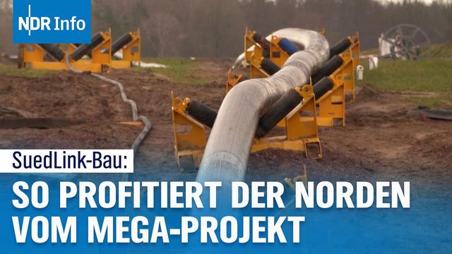 Wie die Stromautobahn SuedLink Geld ins Land spült | NDR Info