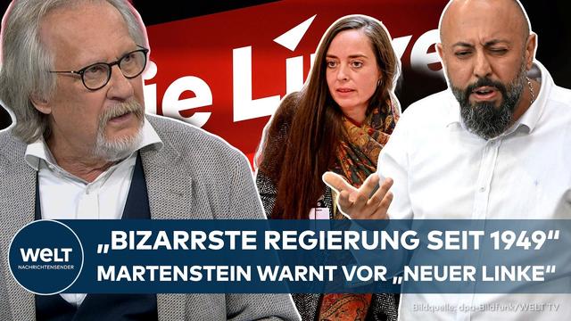 BERLIN: "Bizarrste Regierung seit 1949" – Kolumnist Martenstein warnt vor der "Neuen Linke"