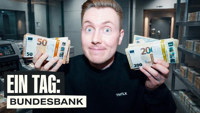 Das passiert mit eurem Bargeld - 1 Tag bei der Bundesbank
