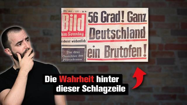 War es früher wirklich heißer als heute?