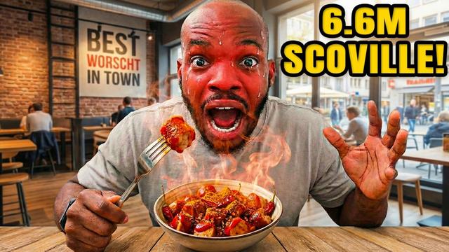I Ate Germany's Spiciest Currywurst… BIG MISTAKE 🇩🇪