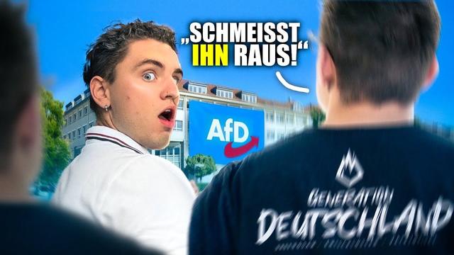 Ich SCHMUGGLE Mich Zum GEHEIME AfD Jugend Kongress! (Geht KOMPLETT Schief) 💀