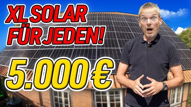 PV-PREISSTURZ! 112 kWh Speicher & 32 kWp absurd günstig - Bauforum24 DIY PV