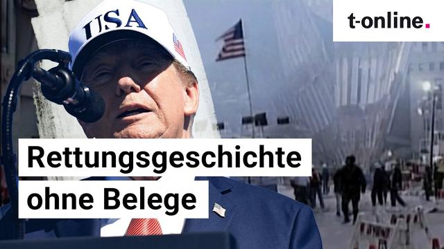 Trump erzählt 9/11-Anekdote: an seiner Darstellung wachsen Zweifel