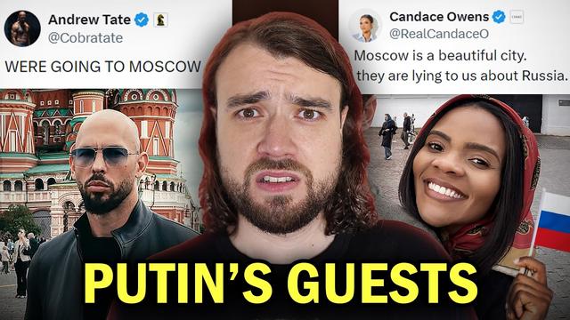 Candace Owens & Andrew Tate Visit Russia - It's Embarrassing