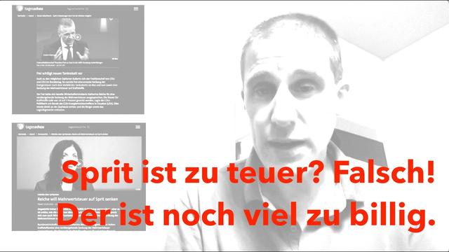 Sprit ist zu teuer? Falsch! Der ist noch viel zu billig.