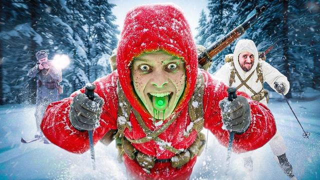 Ein finnischer Soldat (auf Meth)