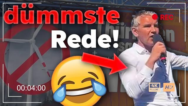 Peinlich! Höcke (AfD) beweist KOMPLETTES UNWISSEN bei Rede im WeichreiteTV Stream