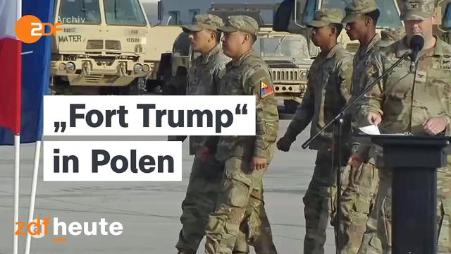 Wird Polens "Fort Trump" zum wichtigsten US-Hauptstützpunkt in Europa? | auslandsjournal