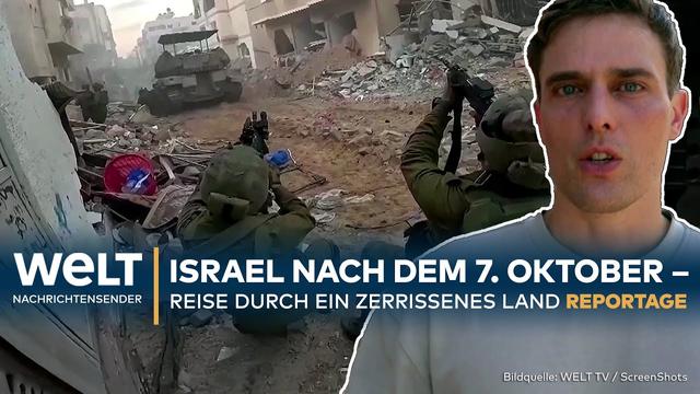 TERROR DER HAMAS: Israel nach dem 7.Oktober ‒ Reise durch ein zerrissenes Land | WELT Reportage