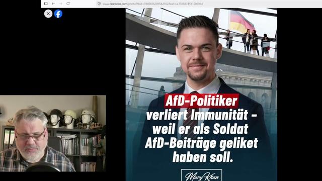 Hannes Gnauck (AfD): Immunität aufgehoben! Natürlich lügen die AfD-DUllies über den Grund