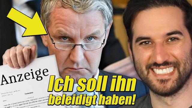 "Wegen Politikerbeleidigung Gegen Höcke" Ich Wurde ANGEZEIGT!