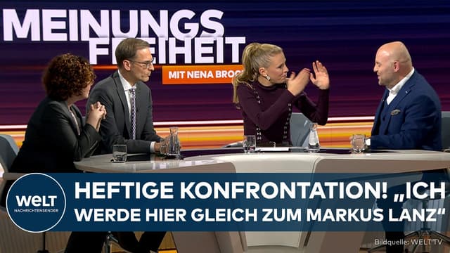 DEUTSCHLAND: Harte Konfrontation! "Ich werde gleich zu Markus Lanz" | MEINUNGSFREIHEIT ganze Sendung