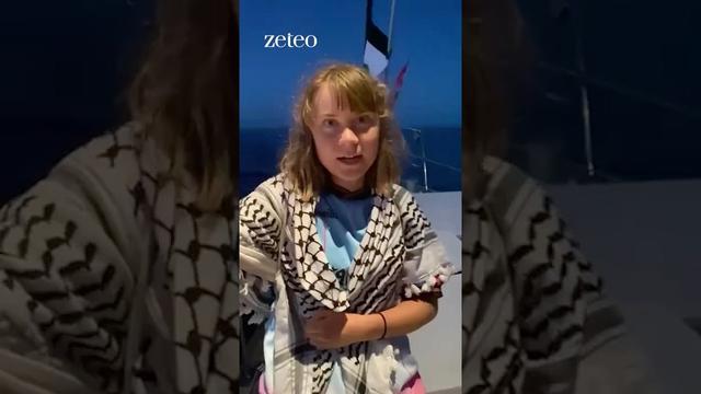 EXCLUSIVE: GRETA FROM THE GAZA FLOTILLA