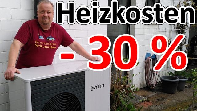 So günstig und effizient haben wir mit der Wärmepumpe noch nie geheizt