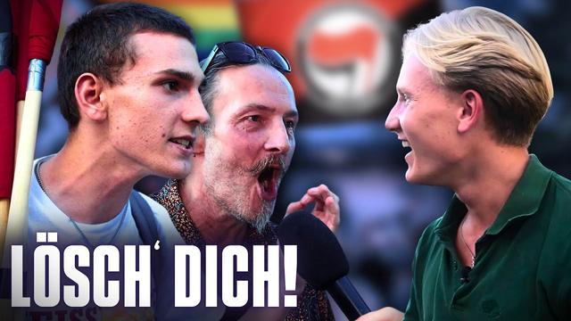 Migration-Debatte mit Antifa ESKALIERT 🤬