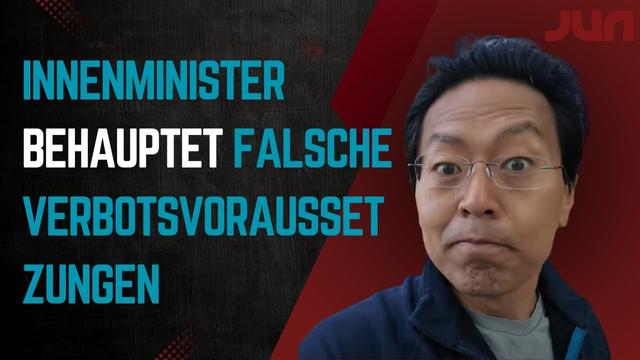 Innenminister behauptet falsche Verbotsvoraussetzungen