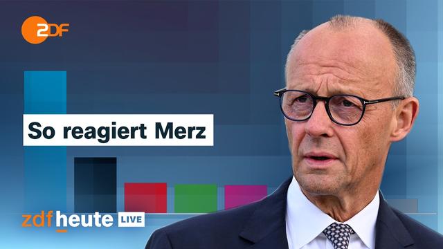 Nach AfD-Erfolg in Sachsen-Anhalt: CDU-Pressekonferenz mit Kanzler Merz | ZDFheute live