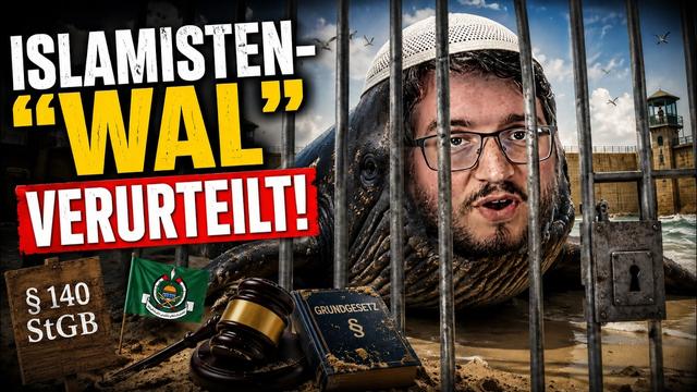 Islamist weint, weil er verurteilt wurde