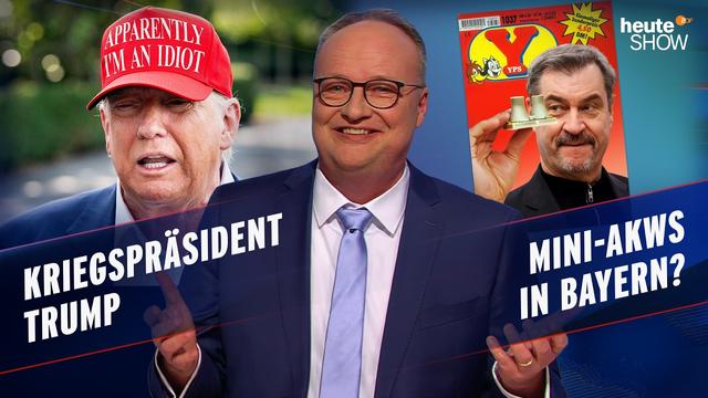 Trumps Iran-Krieg | Atom-Comeback? | Brandmauer im EU-Parlament bröckelt | heute-show vom 20.03.2026