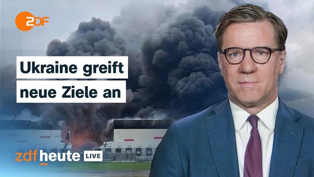 Wie Kiew Russlands Logistikzentren und Schifffahrt ins Visier nimmt I ZDFheute live