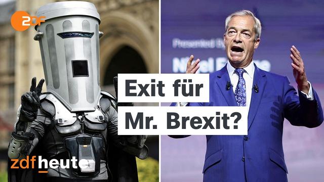 "Mr. Brexit" Nigel Farage nach Spenden-Skandal: Siegt er gegen den Mülleimer-Mann? | auslandsjournal