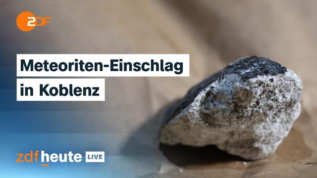 Meteorit über Deutschland: Was wir dazu wissen | ZDFheute live